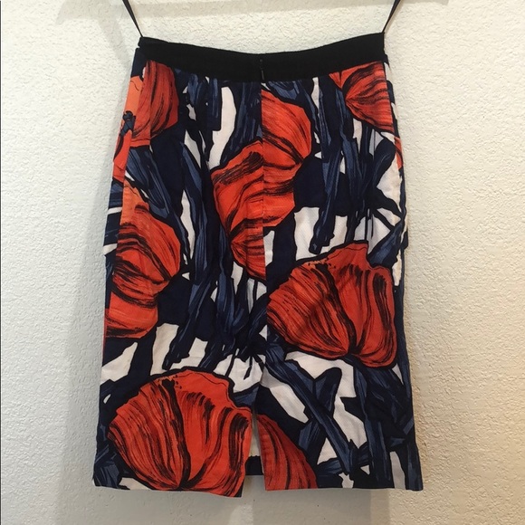 Anthropologie Fantastic Field Floral skirt 0 - Picture 2 of 3